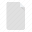 blank, document, file, format, new