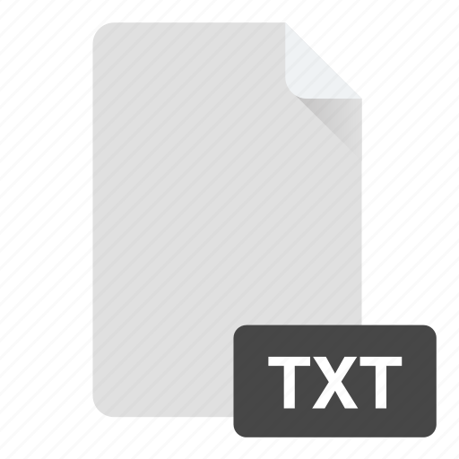 Document, file, format, text, txt icon - Download on Iconfinder