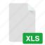 document, excel, file, format, xls 