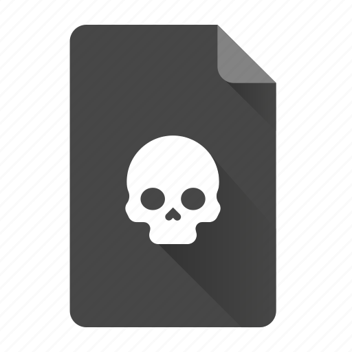 Broken, dead, document, file, format, hacked, infected icon - Download on Iconfinder