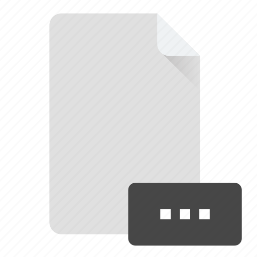 Document, file, format, unidentified, unknown icon - Download on Iconfinder