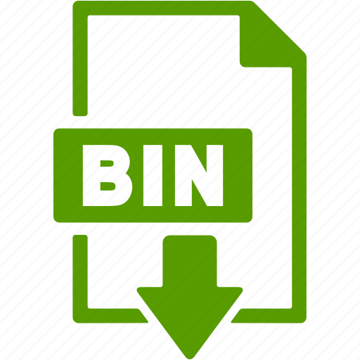 Bin, file, format, document, download, extension icon - Download on Iconfinder