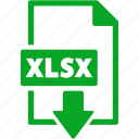 file, format, xlsx, document, download, extension
