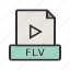 document, download, file, flv, format, movie, multimedia 