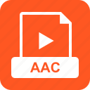 aac, audio, design, file, format, interface