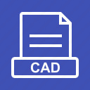 cad, document, file, file extension, file type, format