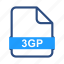 3gp, file, document, documents, extension, format 