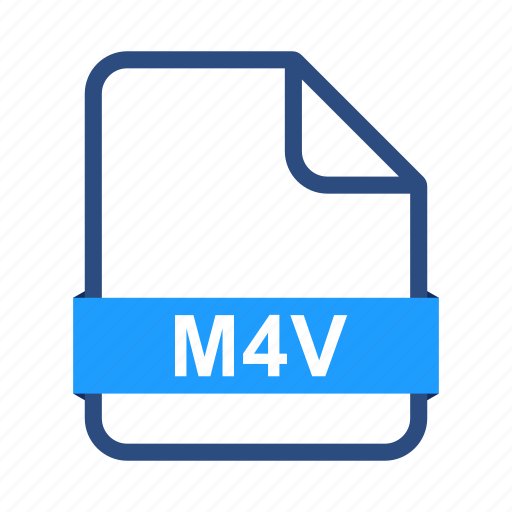 File, m4v, document, documents, extension, format icon - Download on Iconfinder