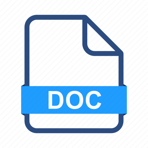 Doc, file, document, format icon - Download on Iconfinder