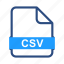 csv, file, extension, file format 