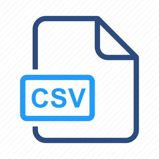 Csv, extension, file, file format icon - Download on Iconfinder
