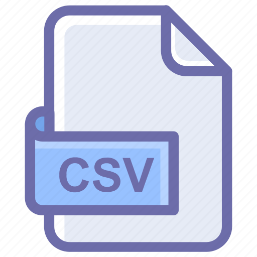 Csv, extension, file, file format, type icon - Download on Iconfinder