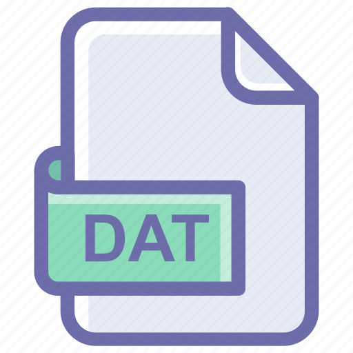 Dat, database, file, file format icon - Download on Iconfinder