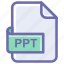document, file, file format, power point, ppt 
