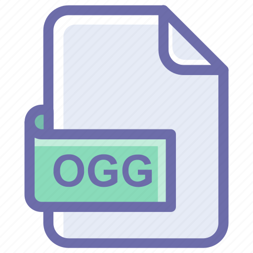Audio, extension, file, file format, filename, ogg, video icon - Download on Iconfinder
