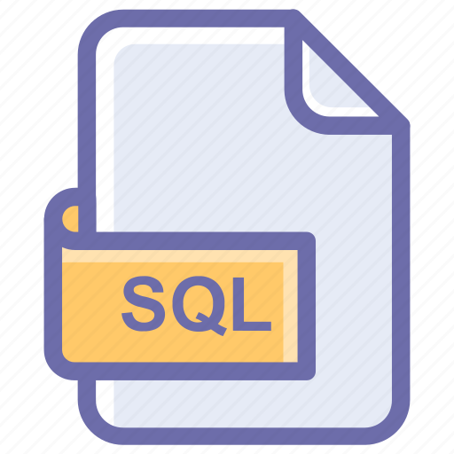Database, file, file format, sql, structured query language icon - Download on Iconfinder
