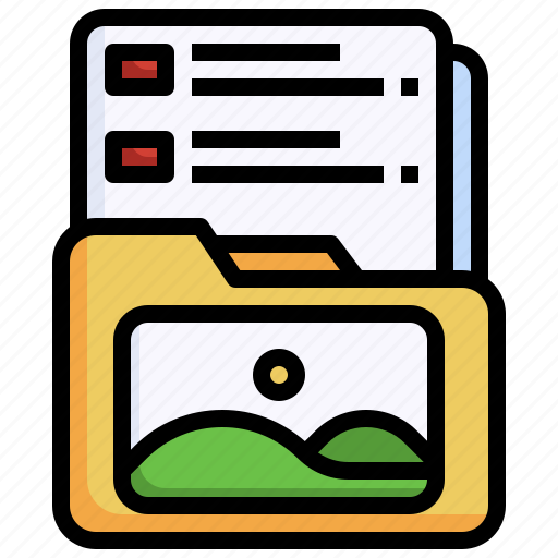 Image, file, files, folders, photo, document icon - Download on Iconfinder