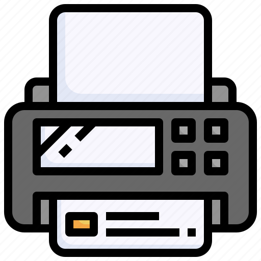 Printer, ink, document, file, paper icon - Download on Iconfinder