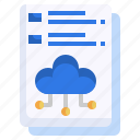 cloud, computing, archive, file, document, management