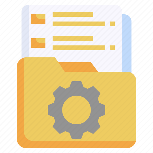 Settings, file, process, document, paper icon - Download on Iconfinder