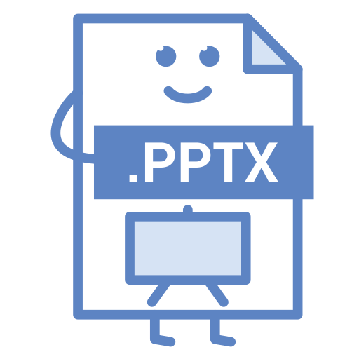 Document, file, format, powerpoint, pptx, type icon - Free download