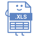 document, excel, file, format, type, xls