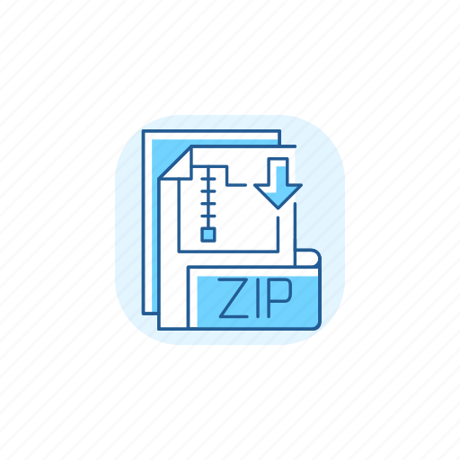 Zip file, format, archive, storage icon - Download on Iconfinder