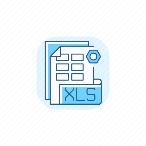 Xls file, format, spreadsheet, xlsx icon - Download on Iconfinder