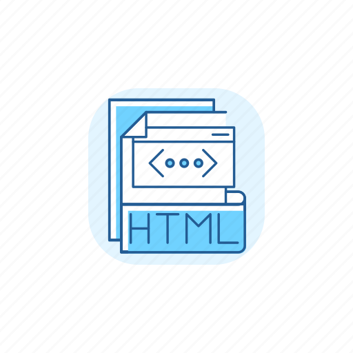 Html file, format, programming, hypertext icon - Download on Iconfinder