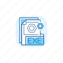 exe file, format, executable, extension