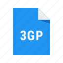 3gp, extension, file, format, video
