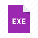 exe, application, extension, file, format, windows