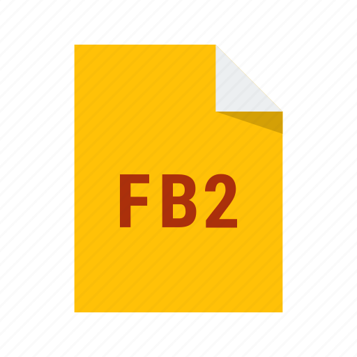 Fb2, ebook, file, format icon - Download on Iconfinder