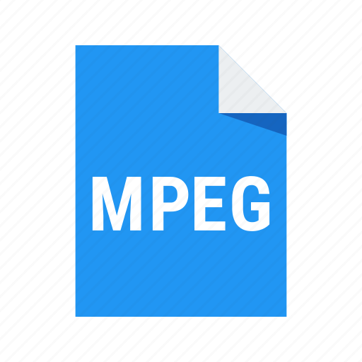 Mpeg, extension, file, format, video icon - Download on Iconfinder