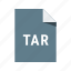 tar, archive, compressed, extension, file 