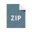 zip, archive, extension, file 