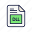 dll, document, extension, file, library, type 