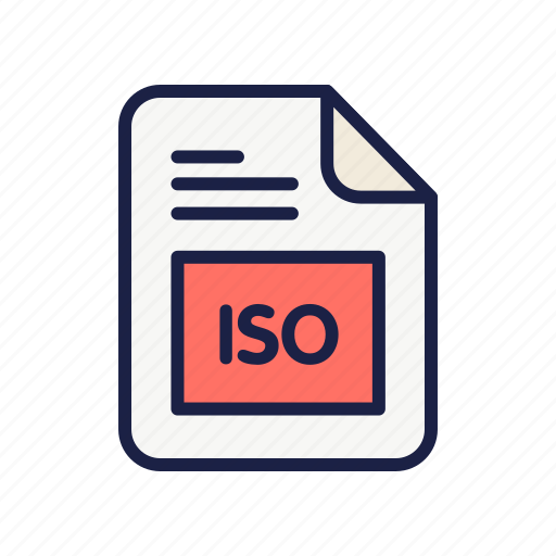 Document, extension, file, iso, type icon - Download on Iconfinder