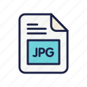 document, extension, file, jpg, picture, type