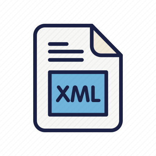 Document, extension, file, type, xml icon - Download on Iconfinder