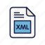 document, extension, file, type, xml 