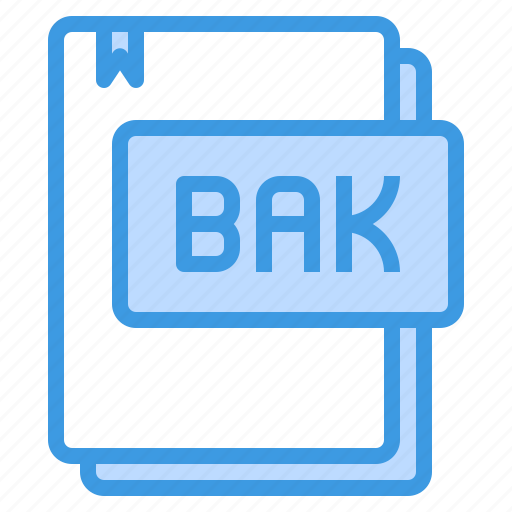 Bak, document, file, file type, paper icon - Download on Iconfinder