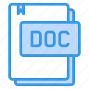doc, document, file, file type, paper