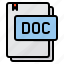 doc, document, file, file type, paper 