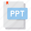 document, file, file type, paper, ppt 