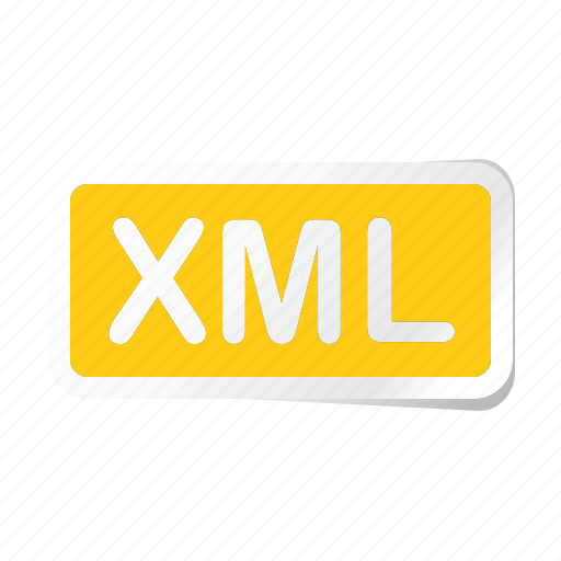Extension, file, files, format, type, types, xml icon - Download on Iconfinder
