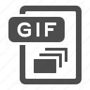 document, extension, file, format, gif