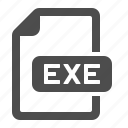 document, exe, extension, file, format