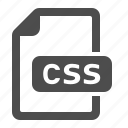css, document, extension, file, format