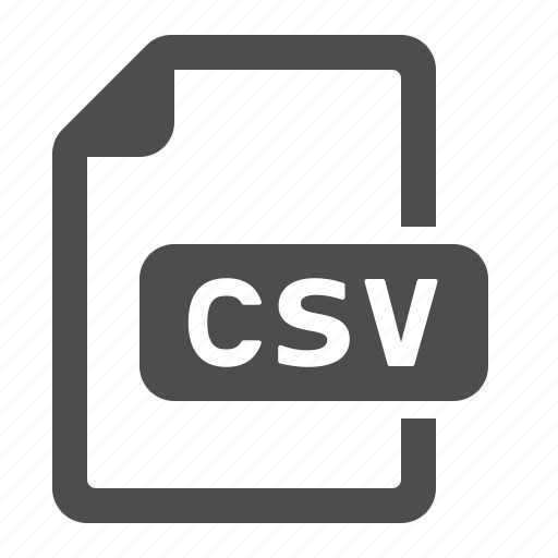Csv, document, extension, file, format icon - Download on Iconfinder